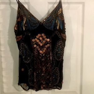 After Shock Nikole Boho Chic Med detailed Top. So much beautiful detail.